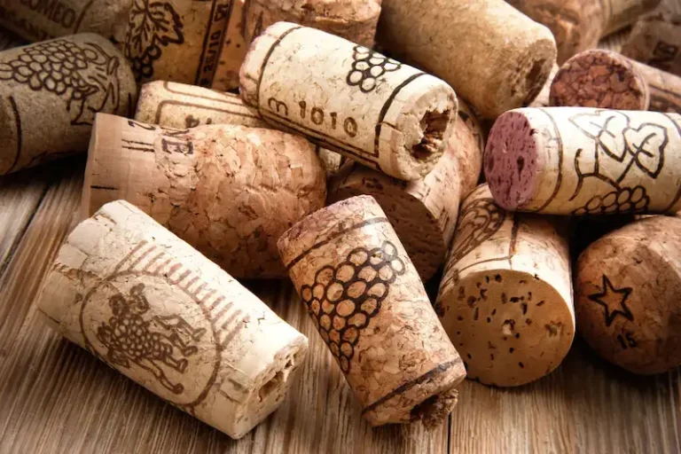 A pile of corks